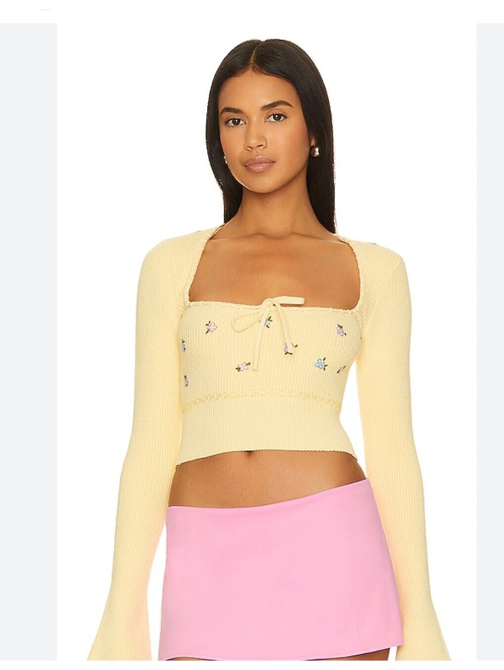 GUIZIO Crop Knit Size XS